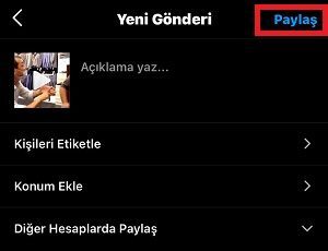 Gönderi veya Hikaye Olarak Video Paylaşma Nasıl Yapılır