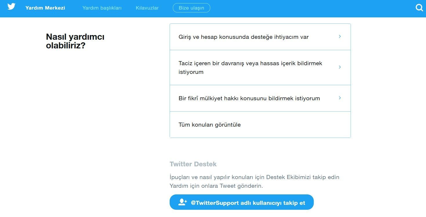 Twitter ile İletişime Nasıl Geçilir?