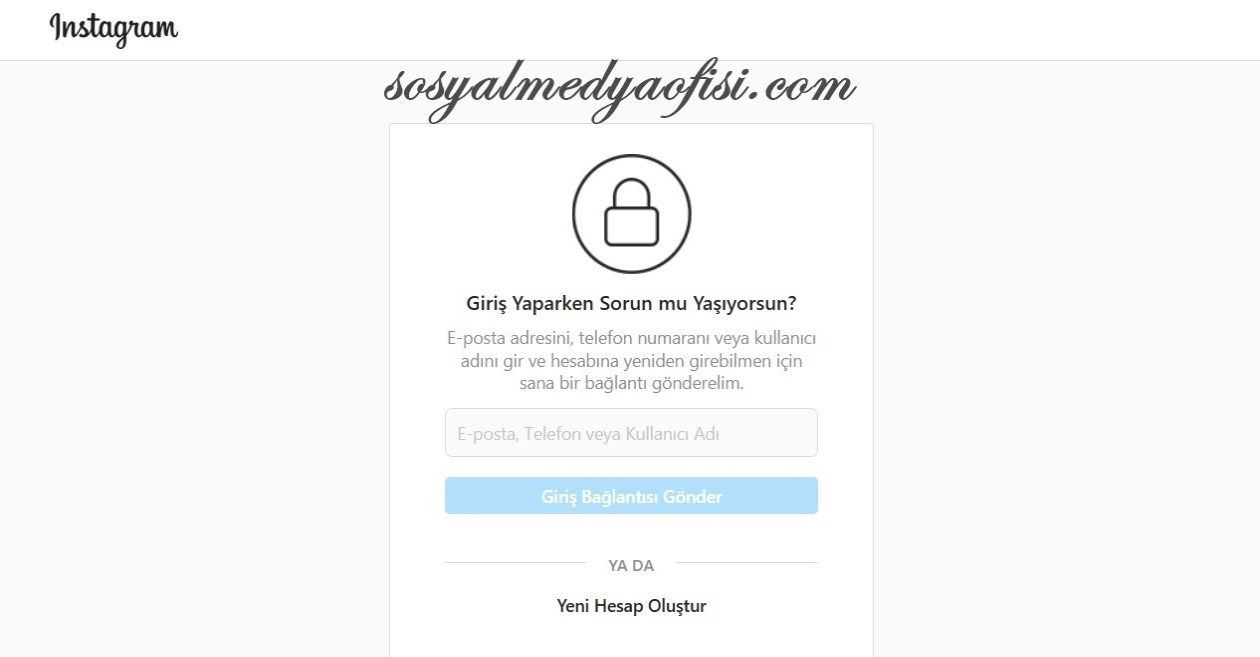 İnstagram Hesabıma Giriş Yapamıyorum